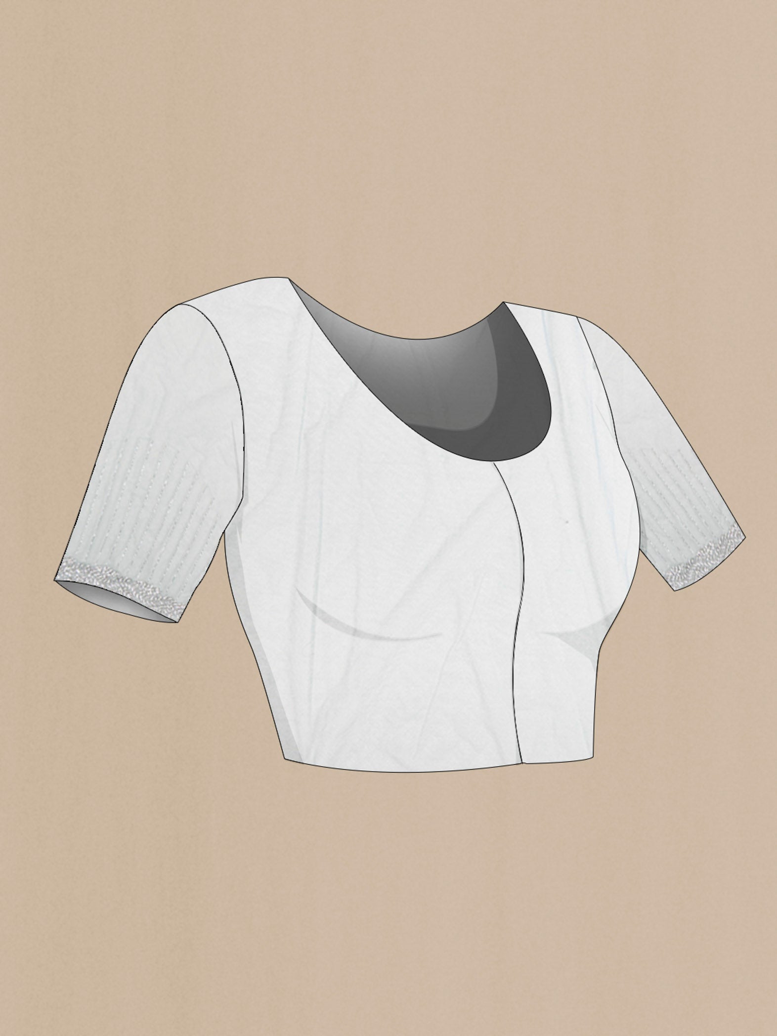 blouse closeup