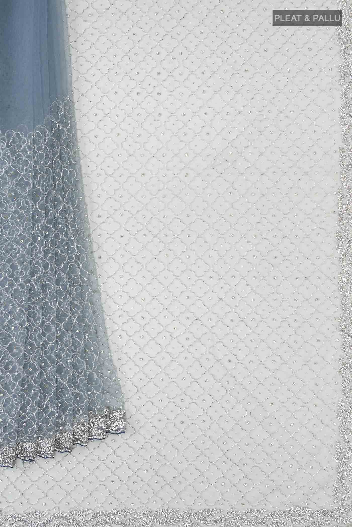 pleats pallu