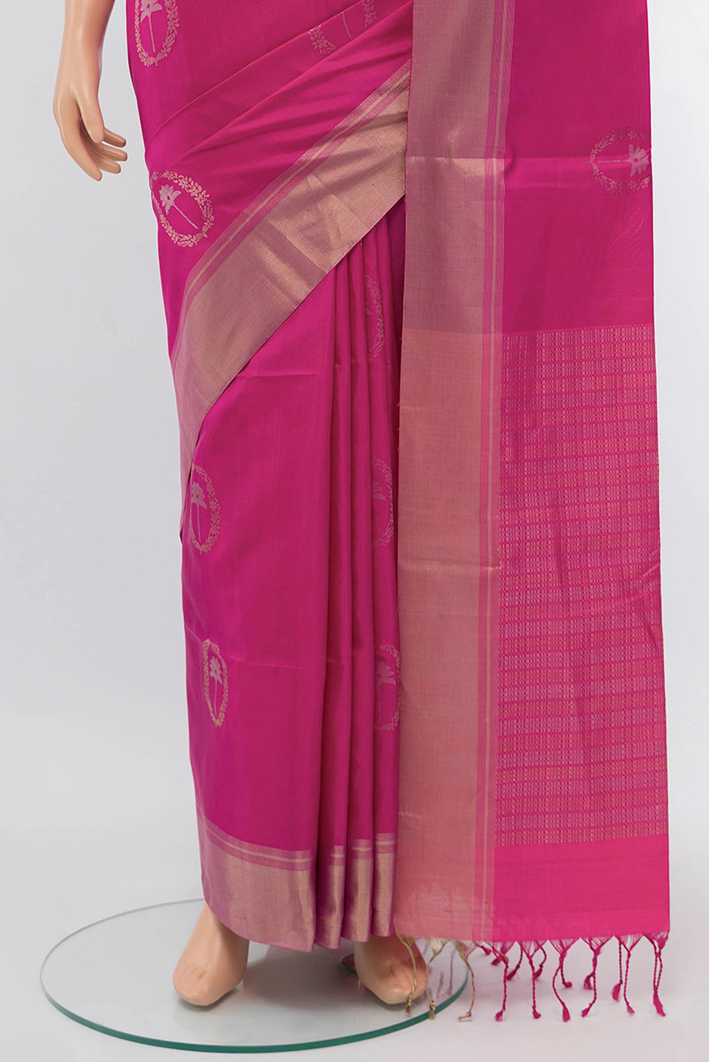 pleats pallu