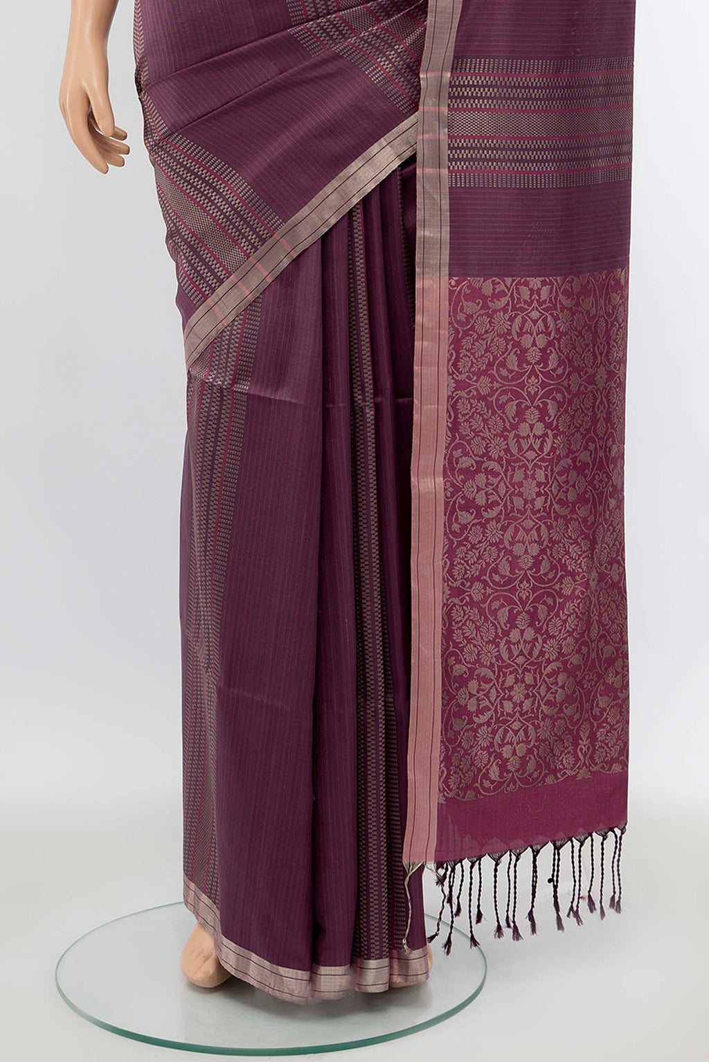 pleats pallu