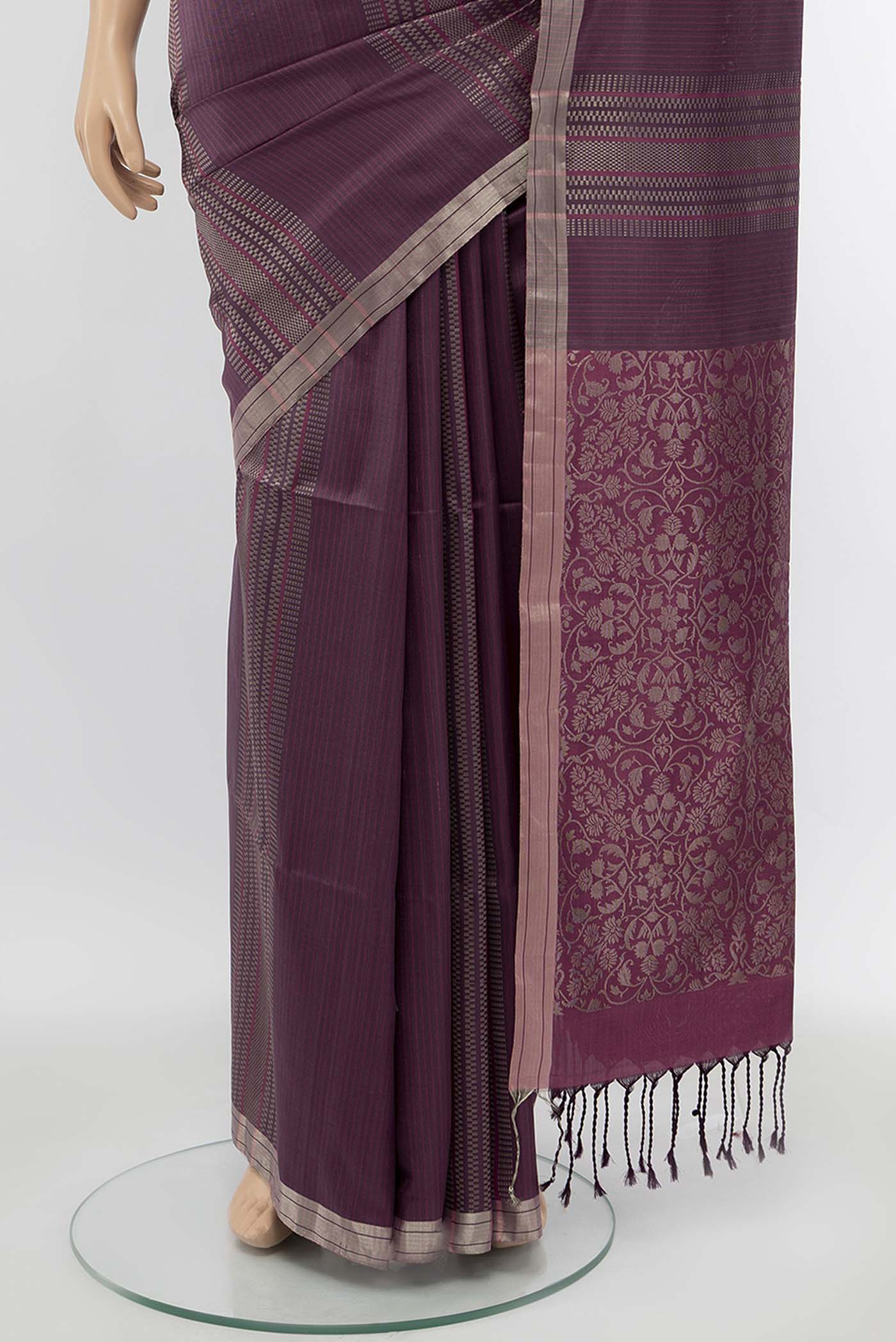 pleats pallu