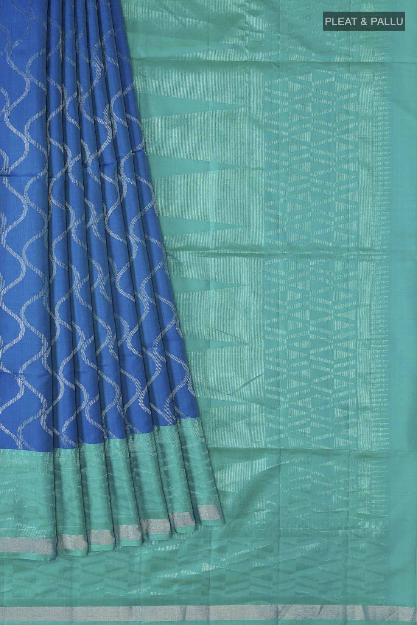 pleats pallu