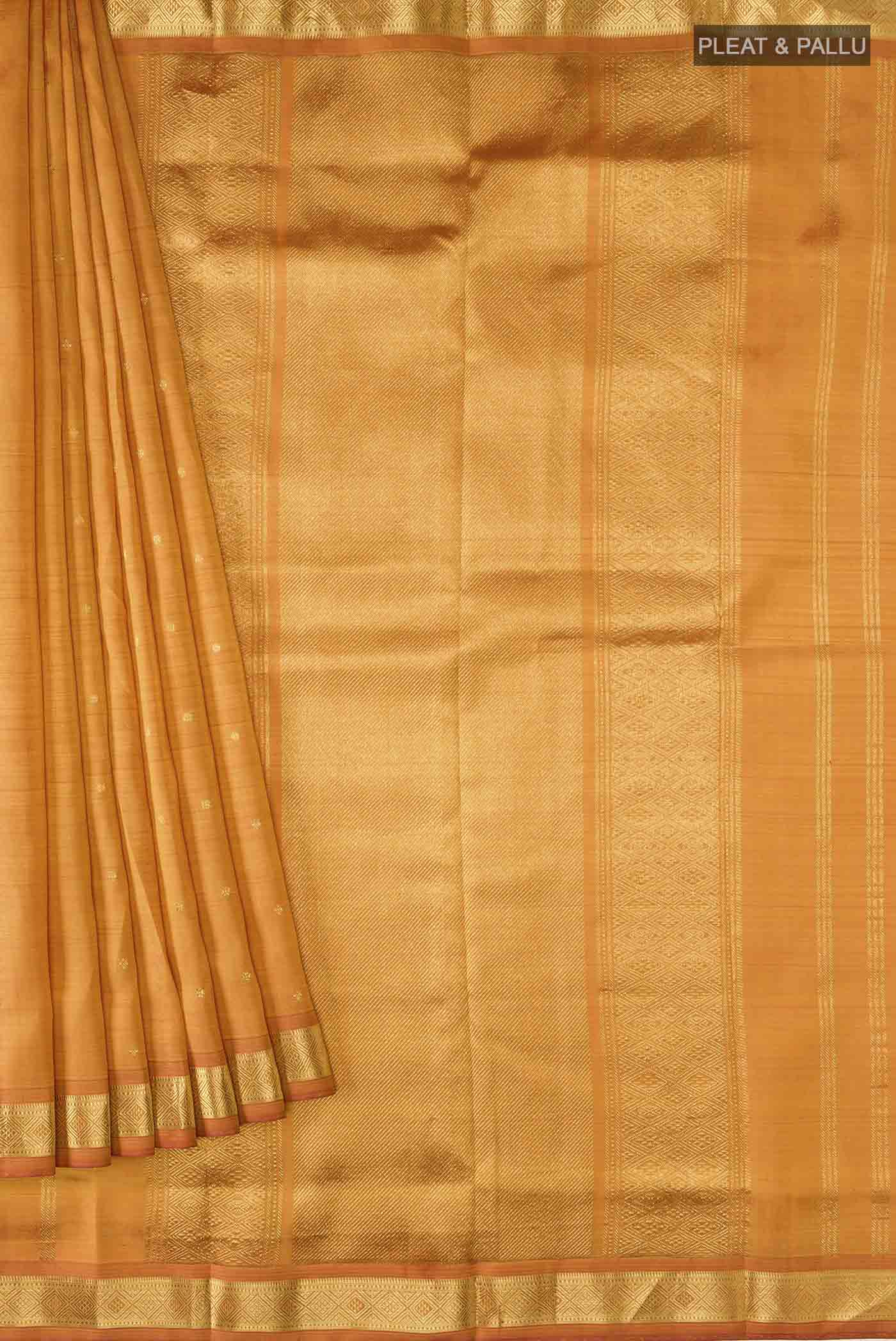 pleats pallu