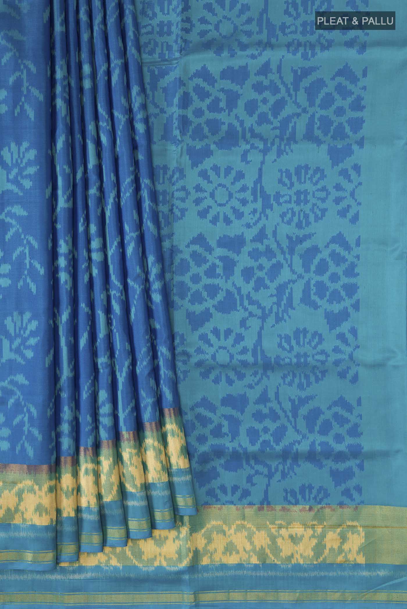 pleats pallu
