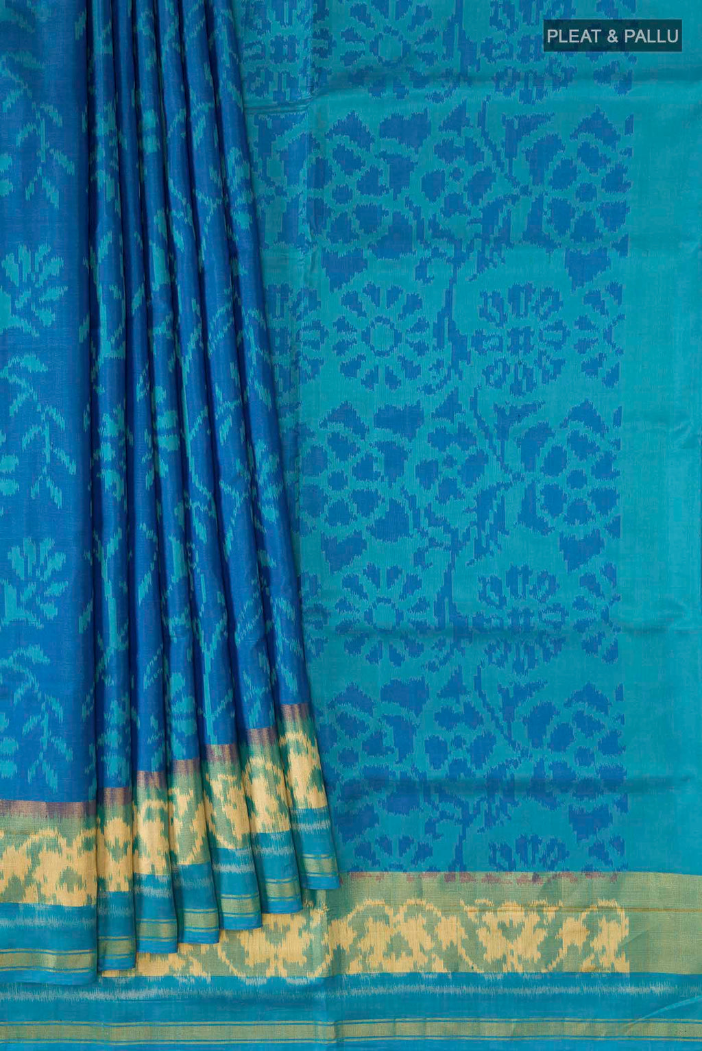 pleats pallu