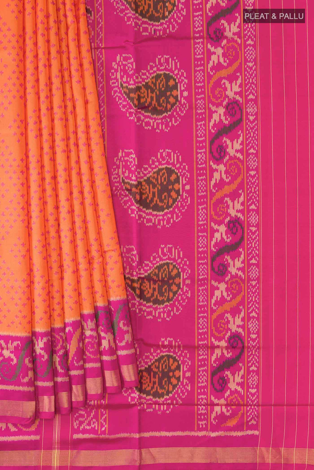 pleats pallu
