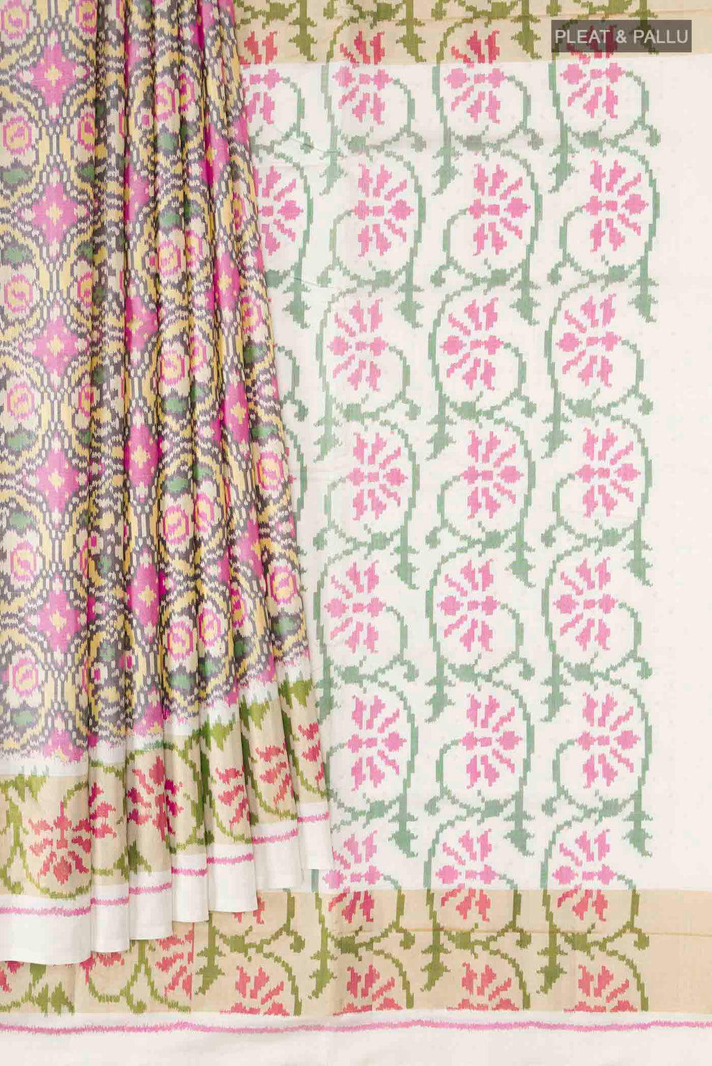 pleats pallu