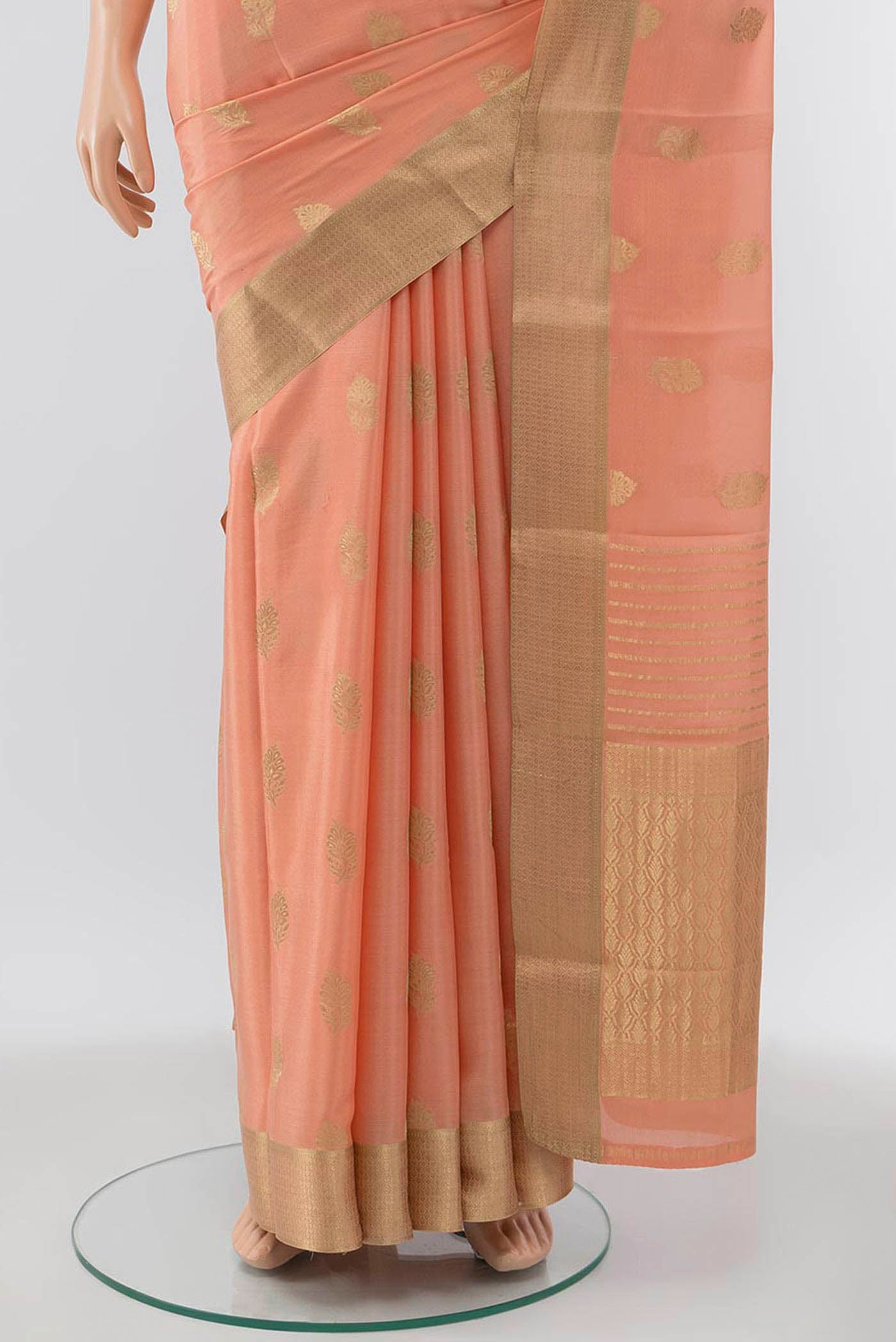 pleats pallu