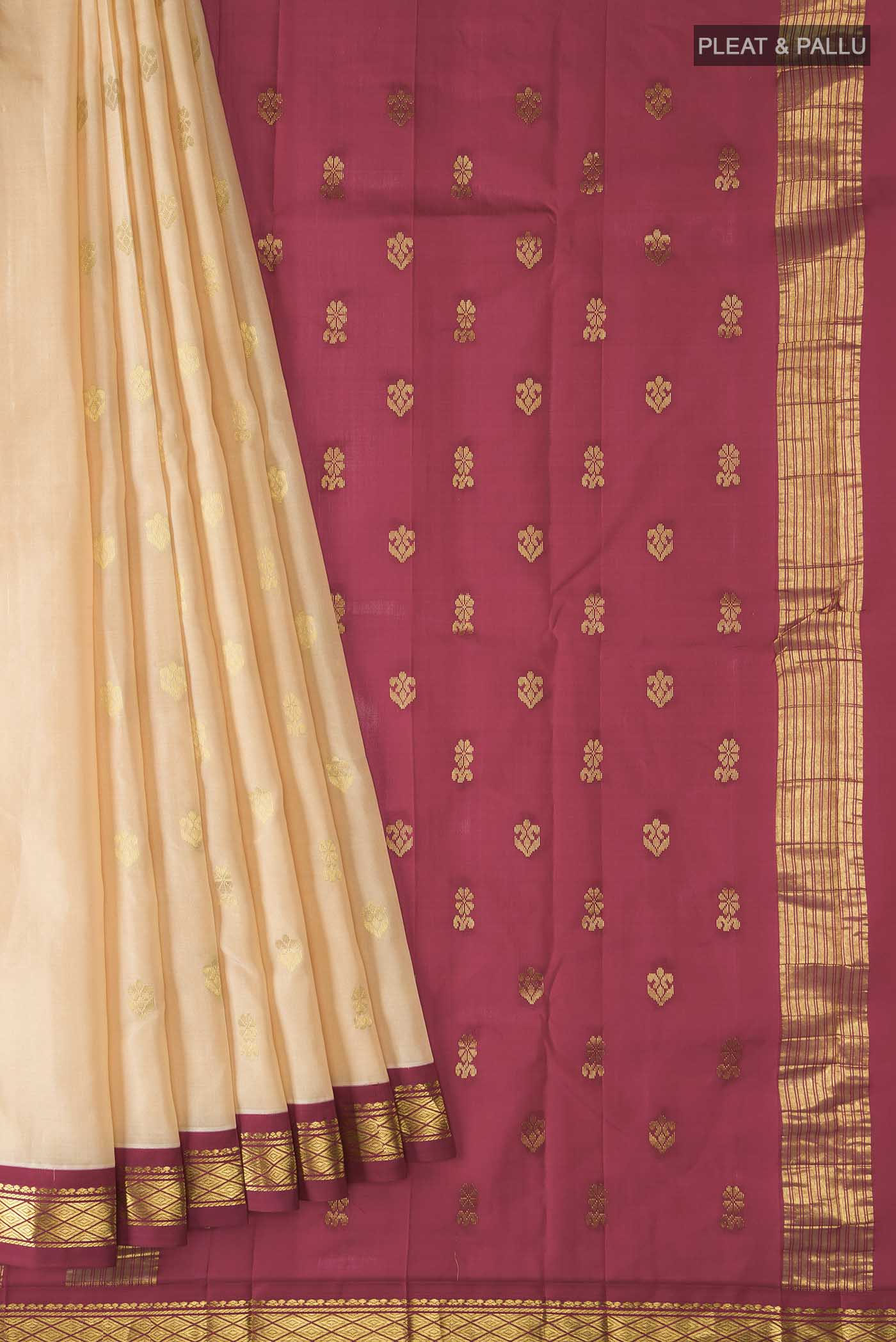 pleats pallu