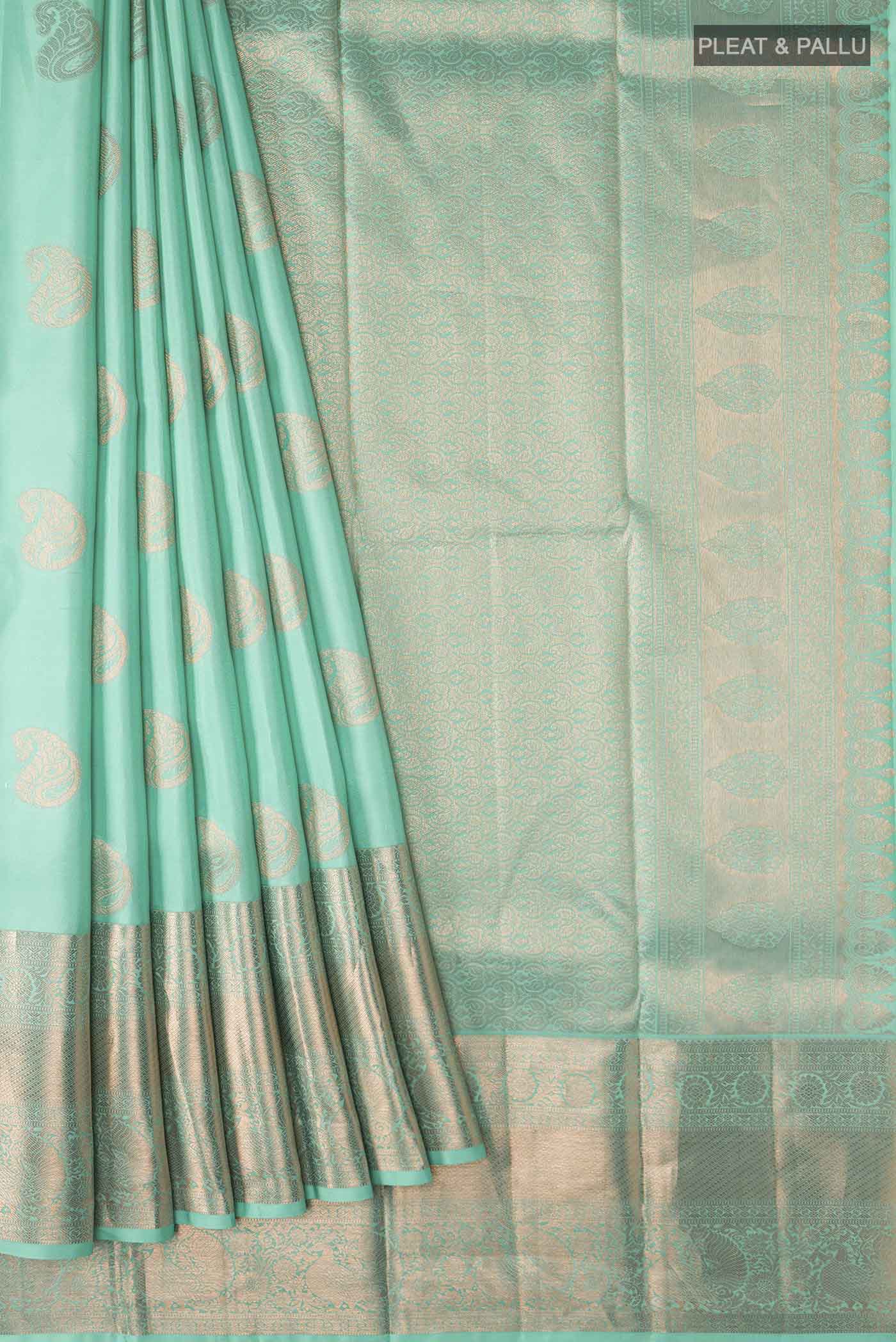 pleats pallu