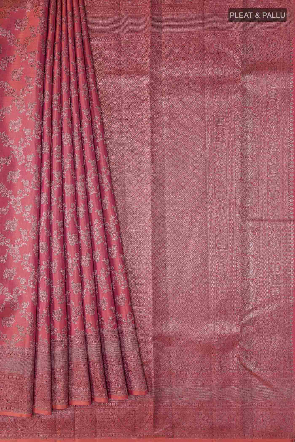 pleats pallu