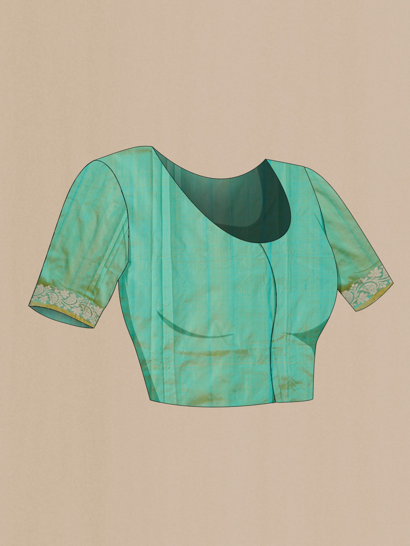 blouse closeup