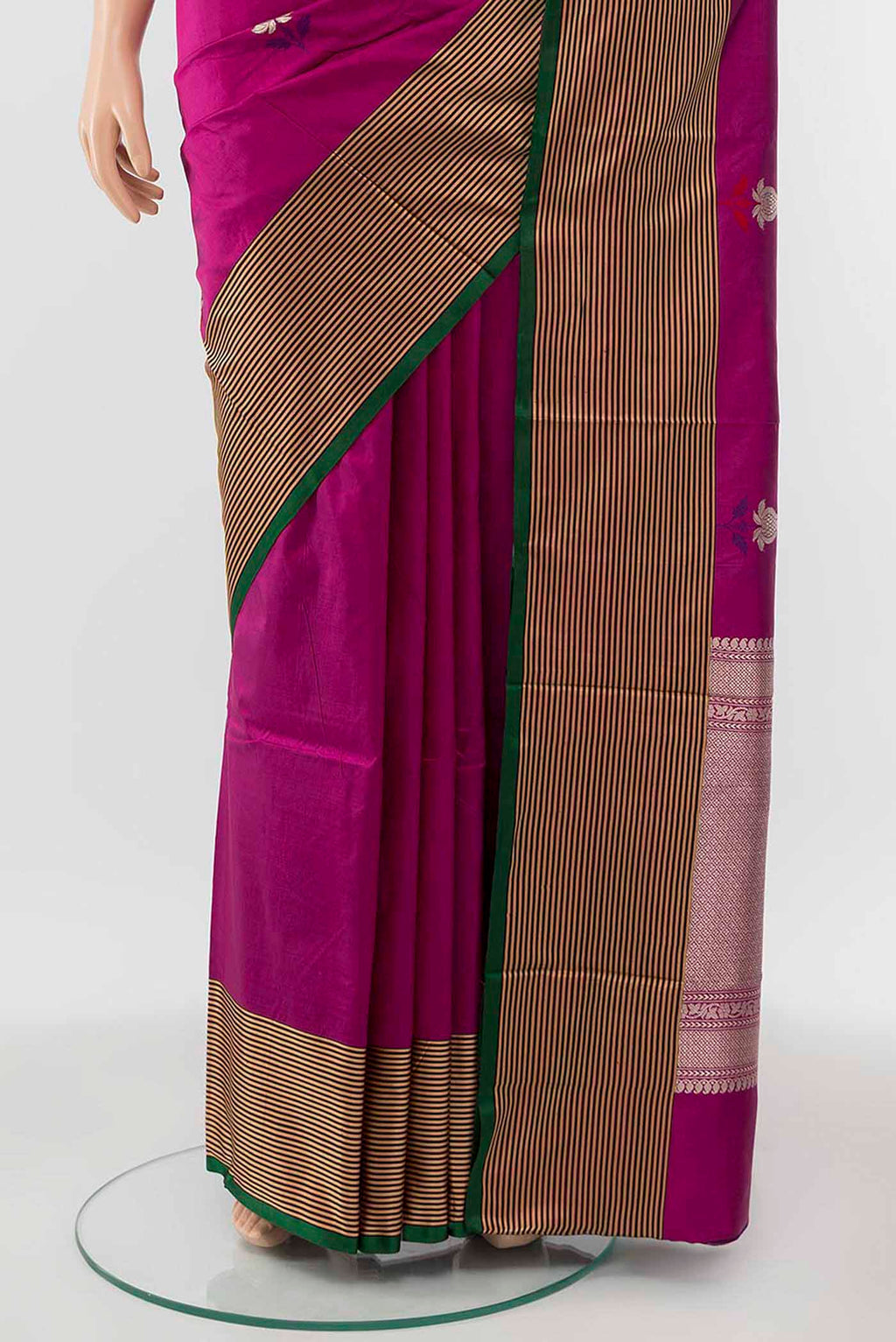 pleats pallu