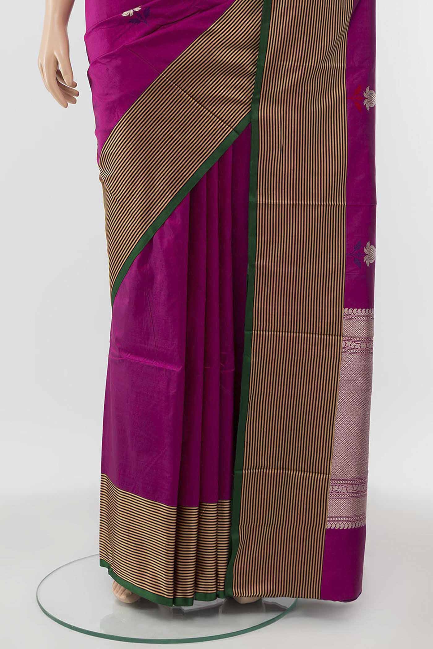 pleats pallu