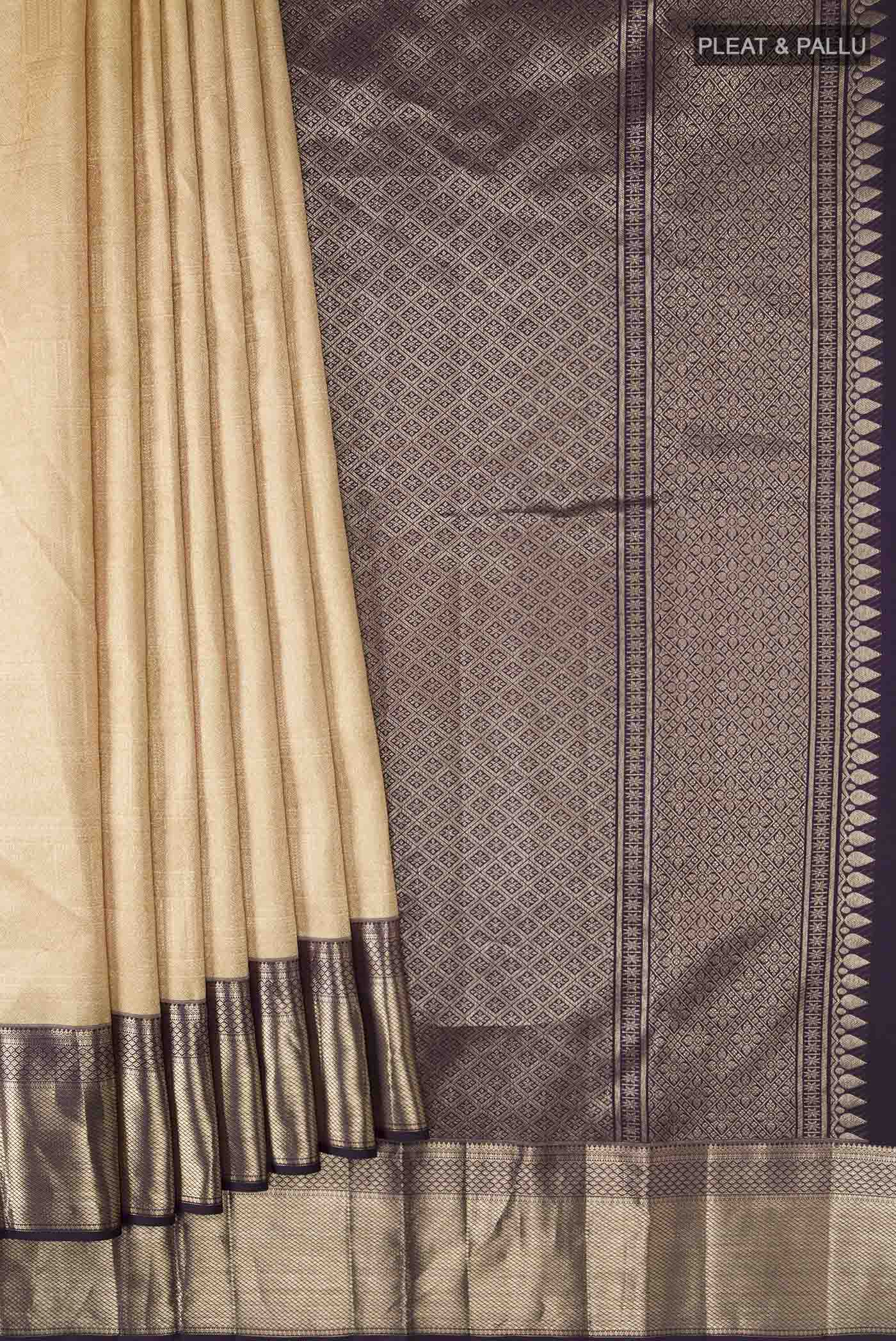 pleats pallu