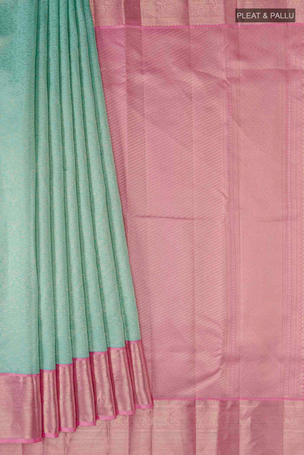 pleats pallu
