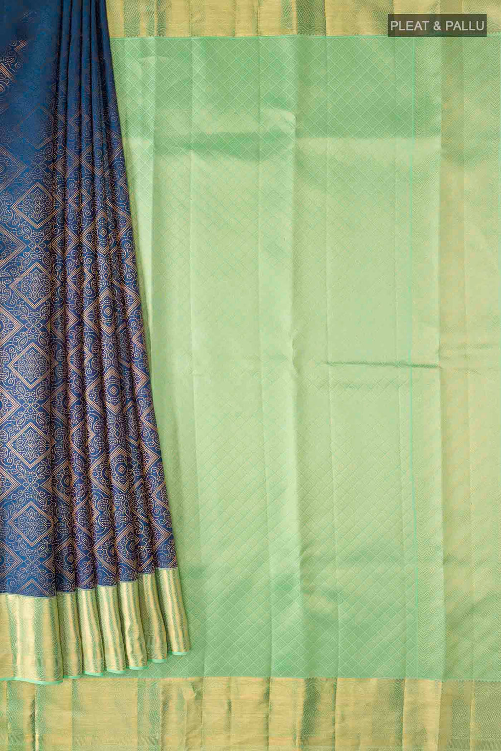 pleats pallu