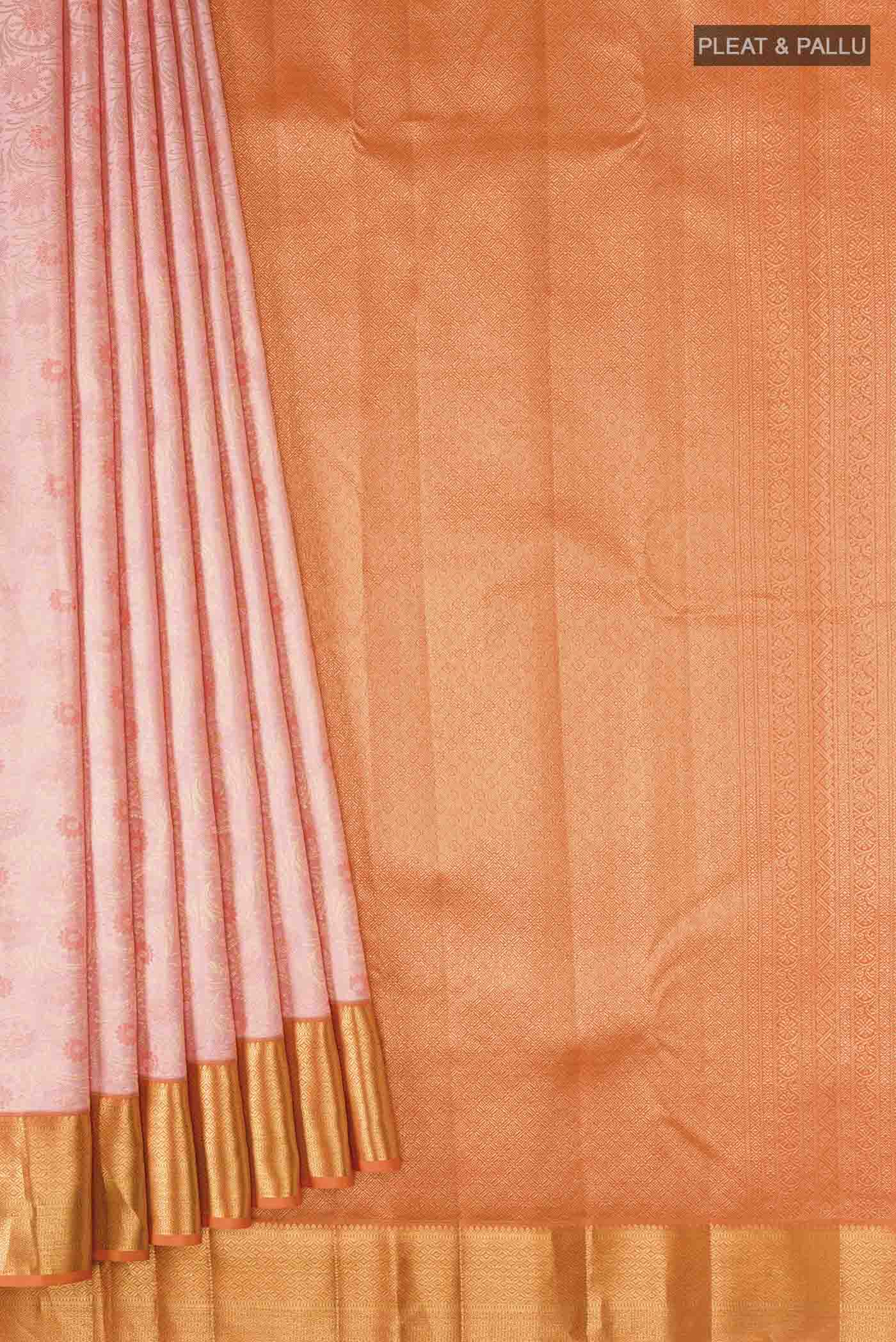pleats pallu