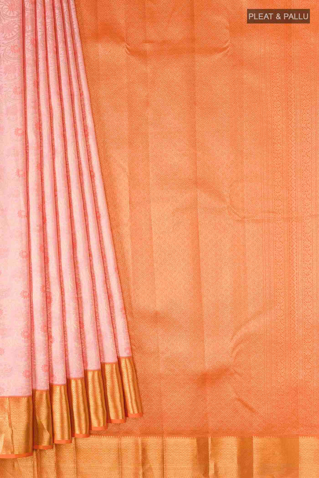 pleats pallu