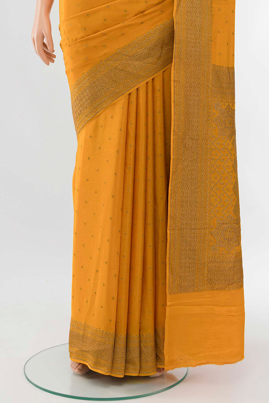 pleats pallu