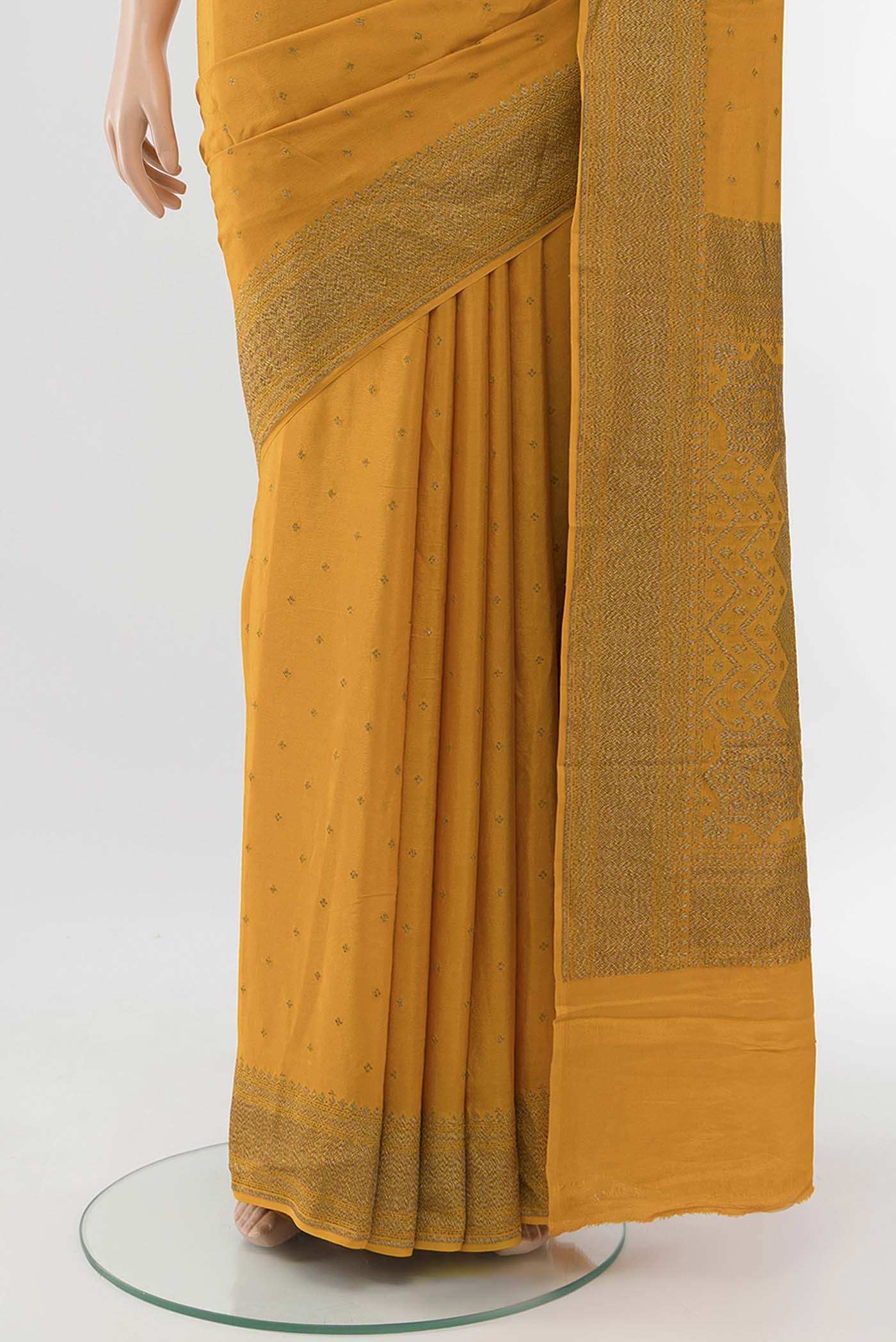 pleats pallu