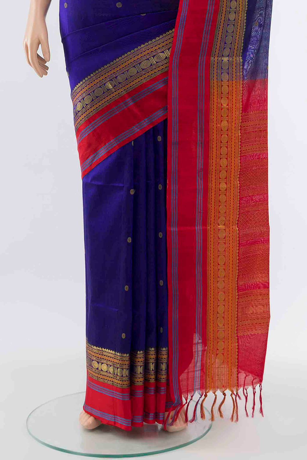 pleats pallu