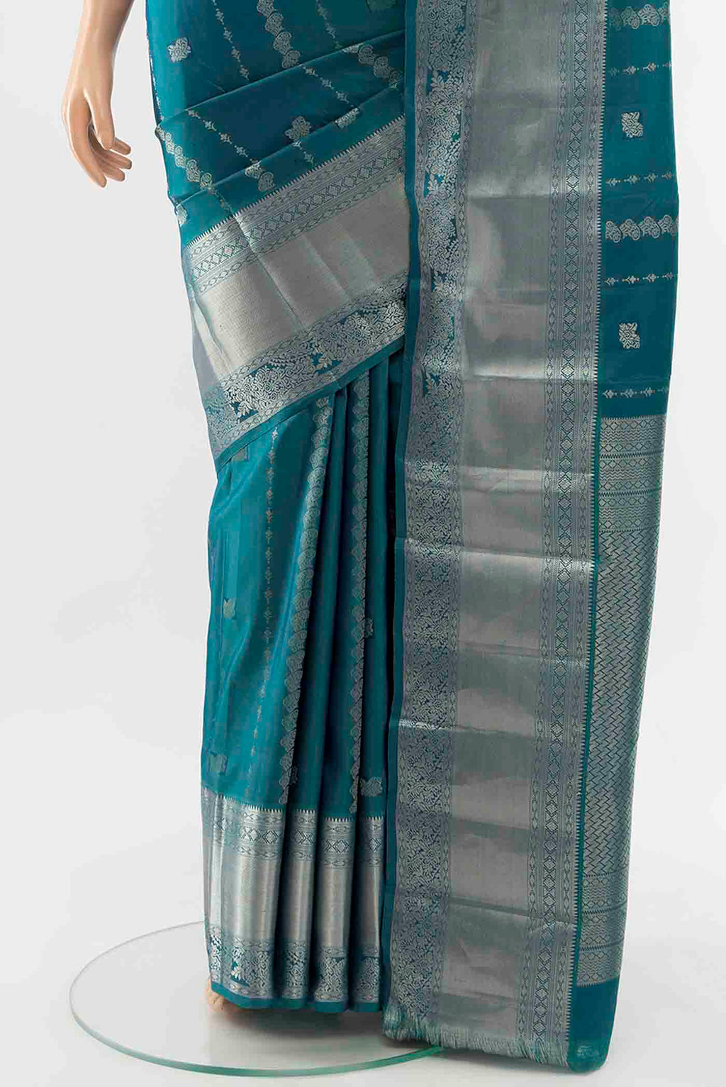 pleats pallu