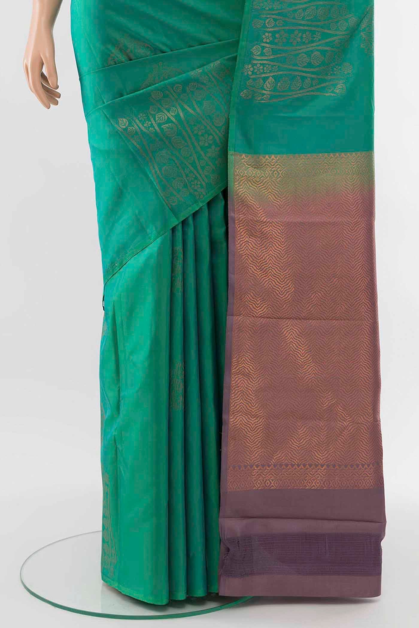 pleats pallu