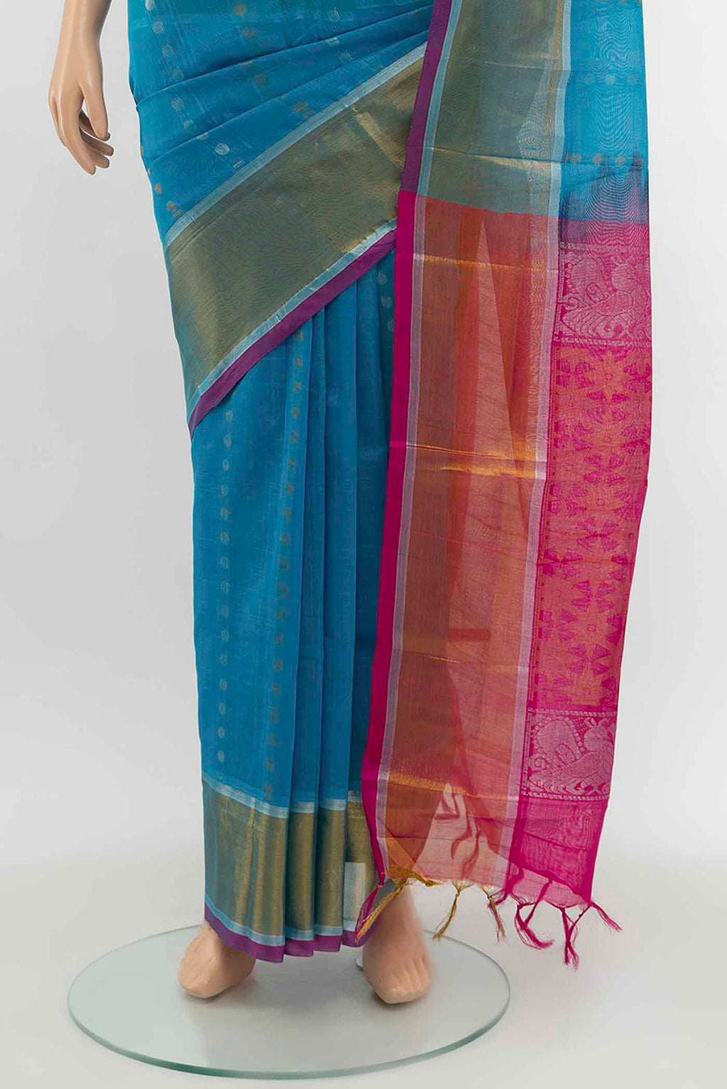 pleats pallu