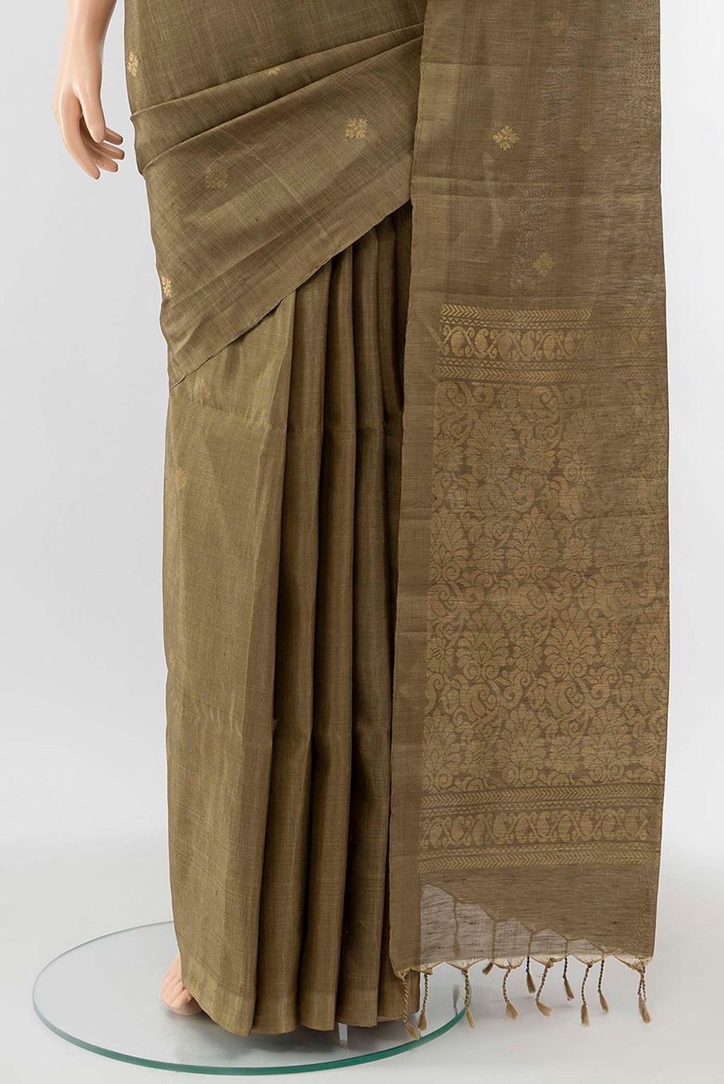 pleats pallu