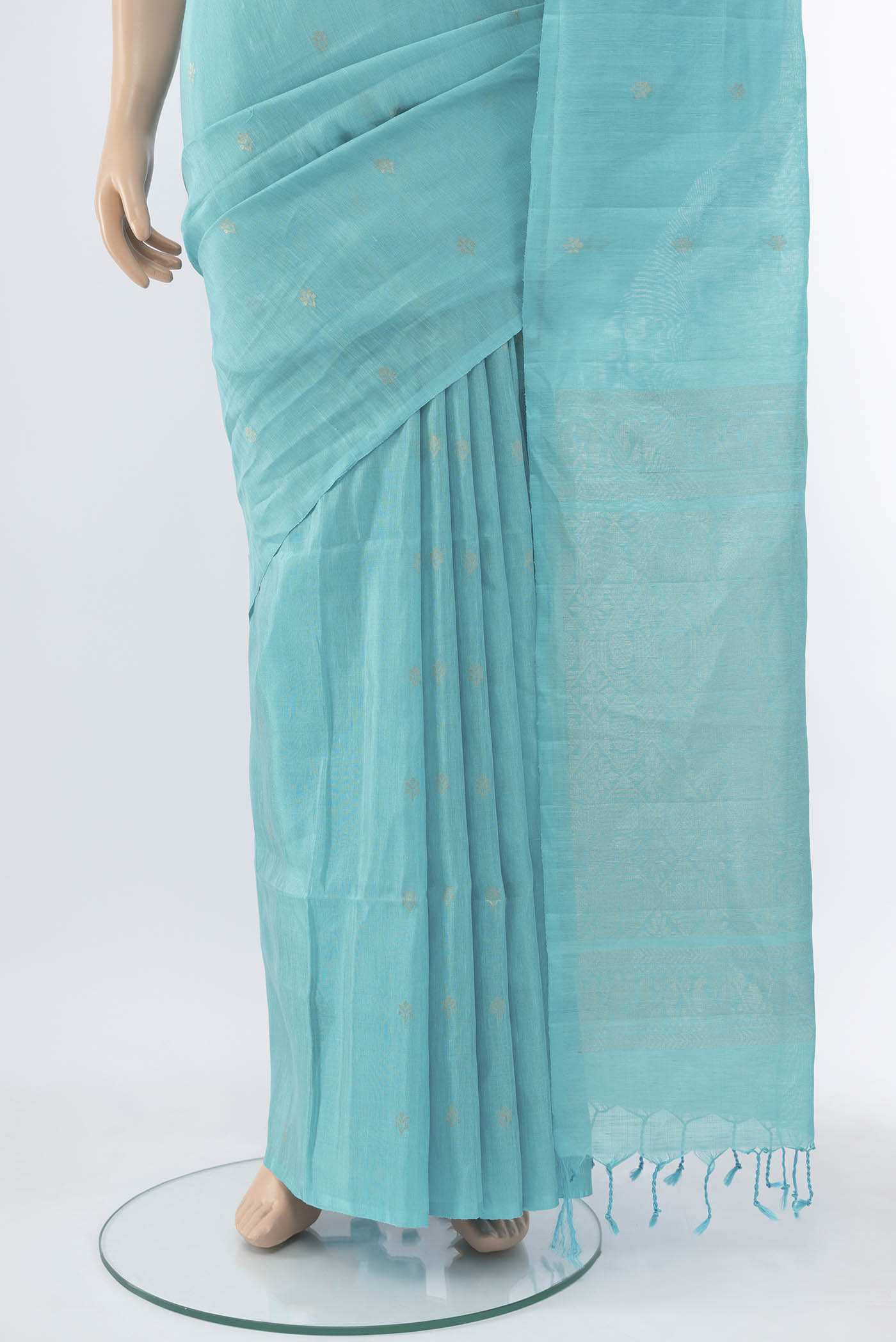 pleats pallu