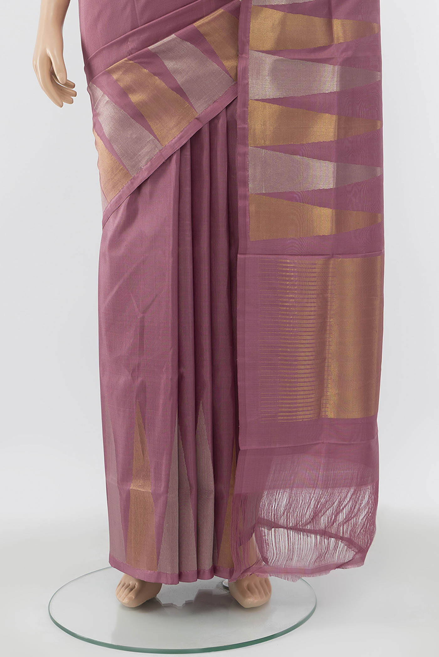 pleats pallu
