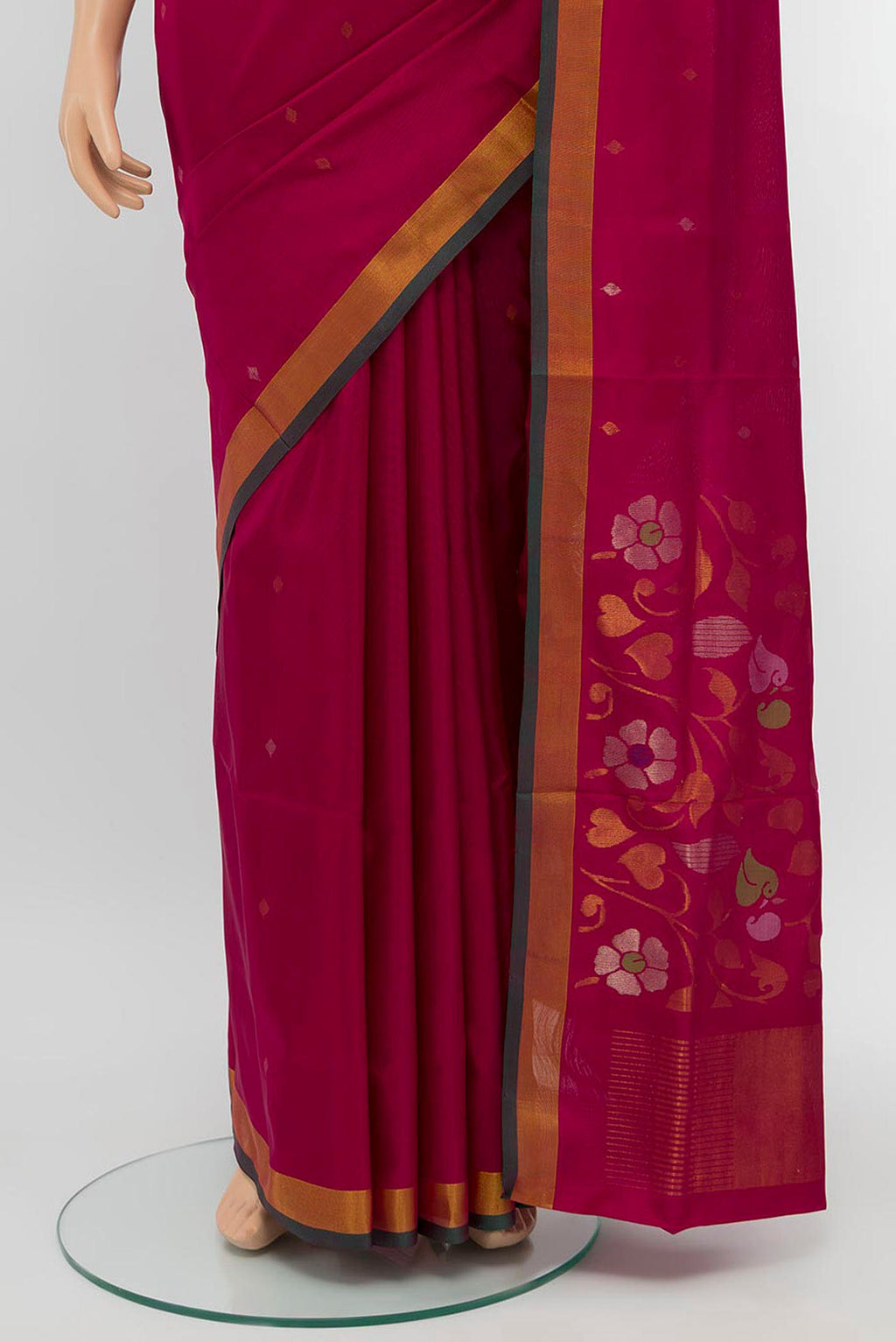 pleats pallu
