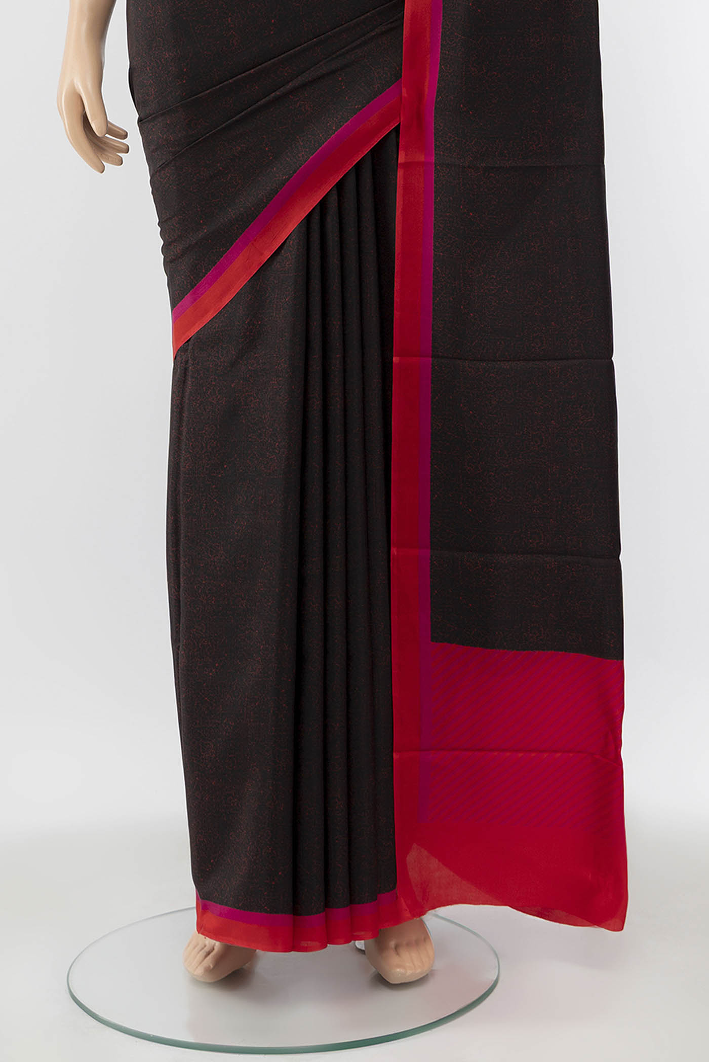 pleats pallu