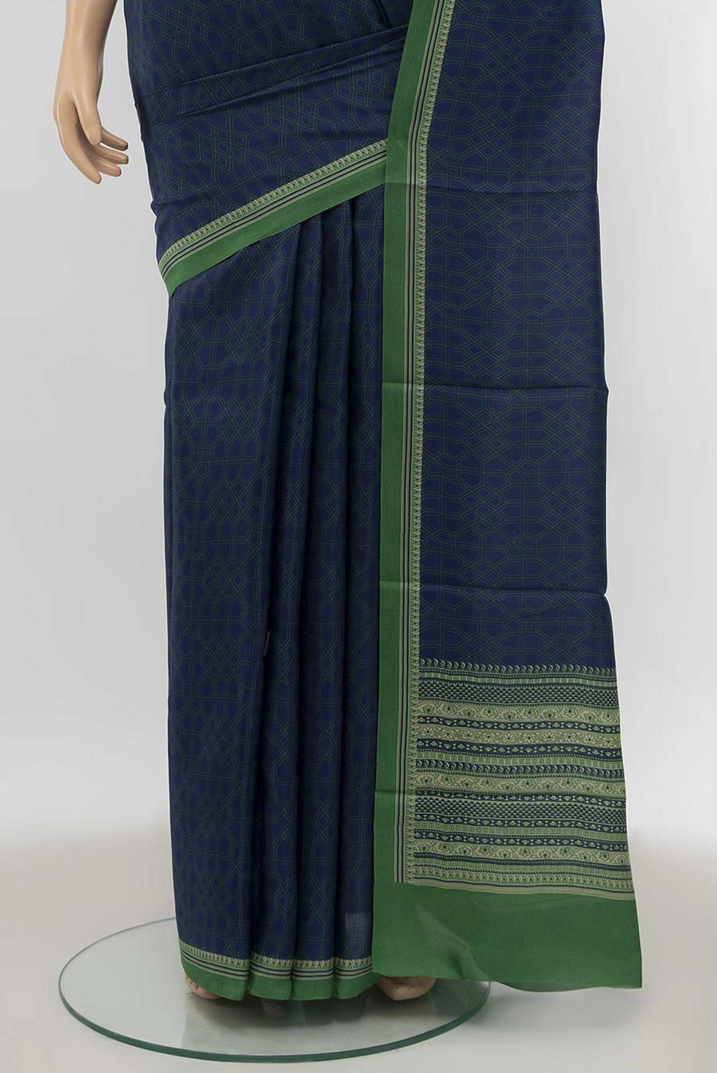 pleats pallu
