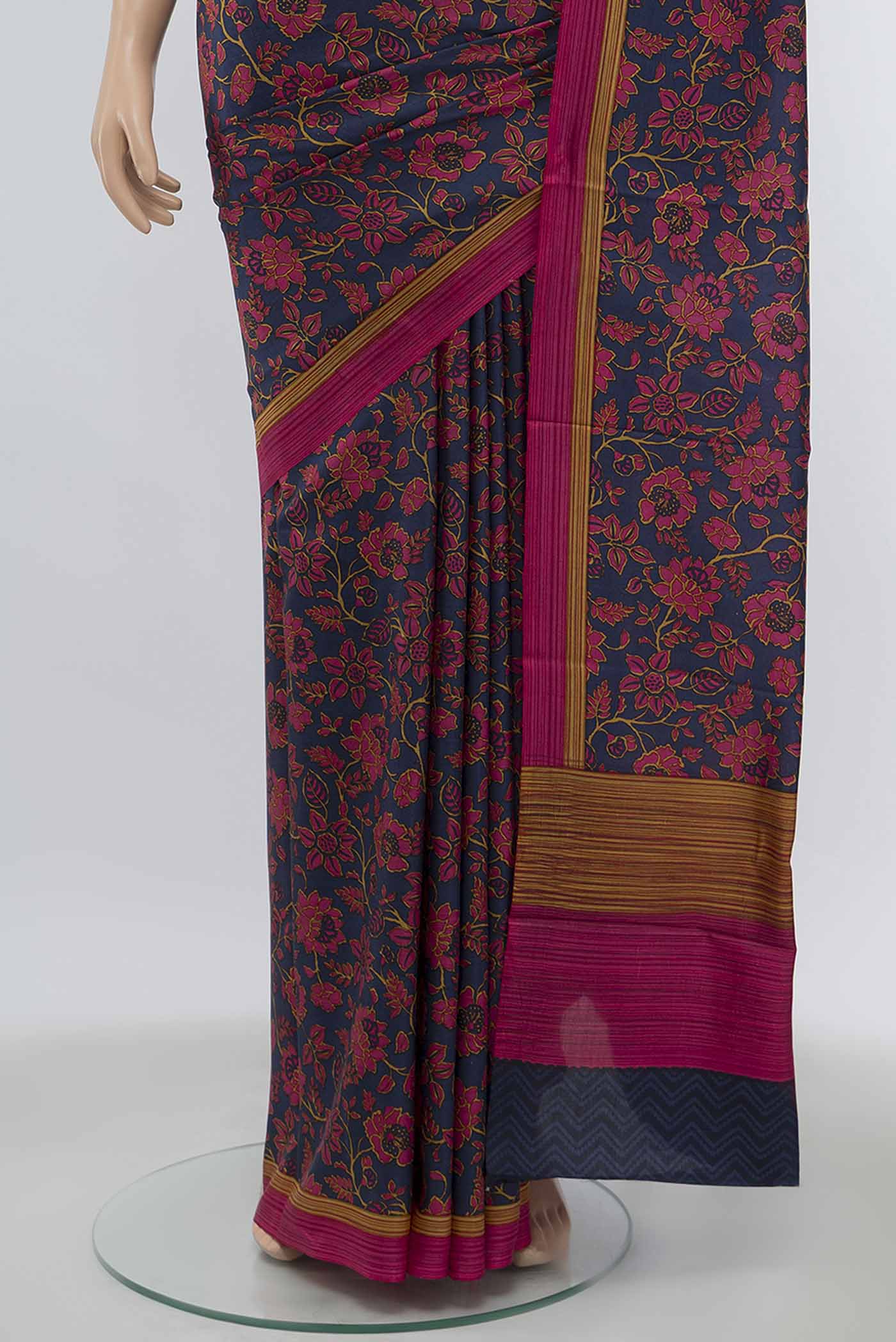 pleats pallu