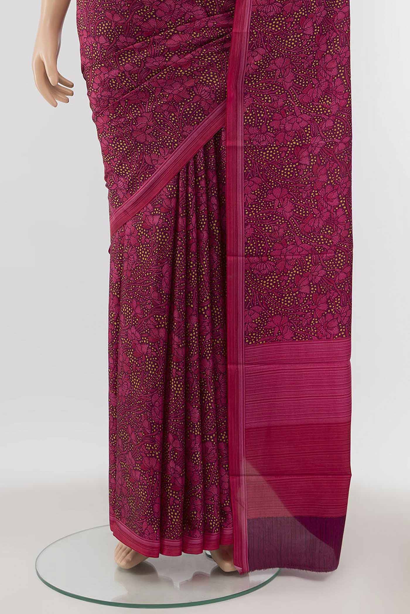 pleats pallu