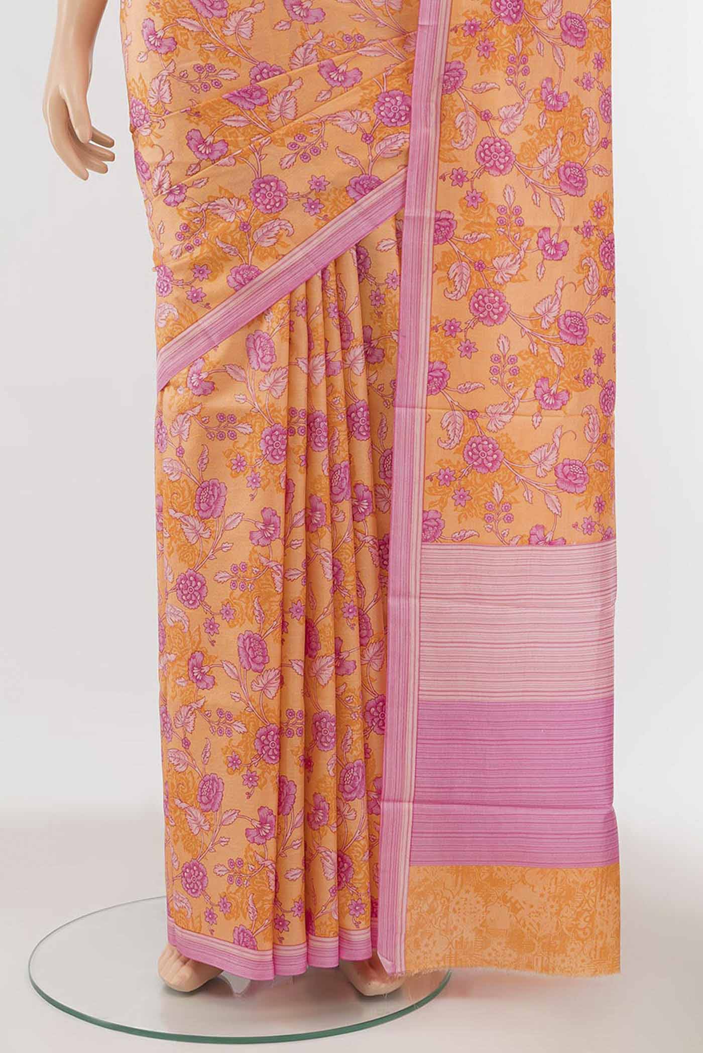pleats pallu