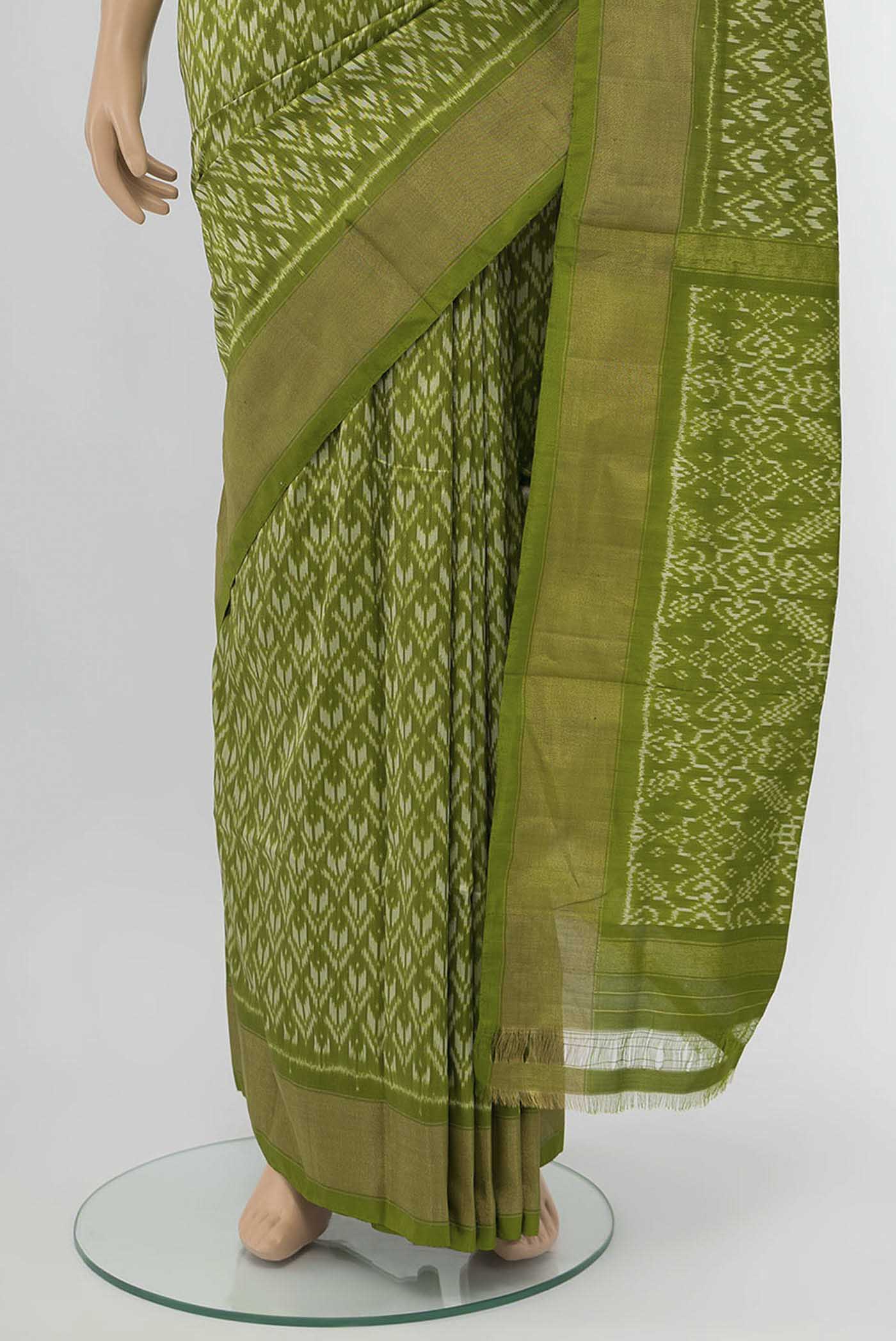 pleats pallu
