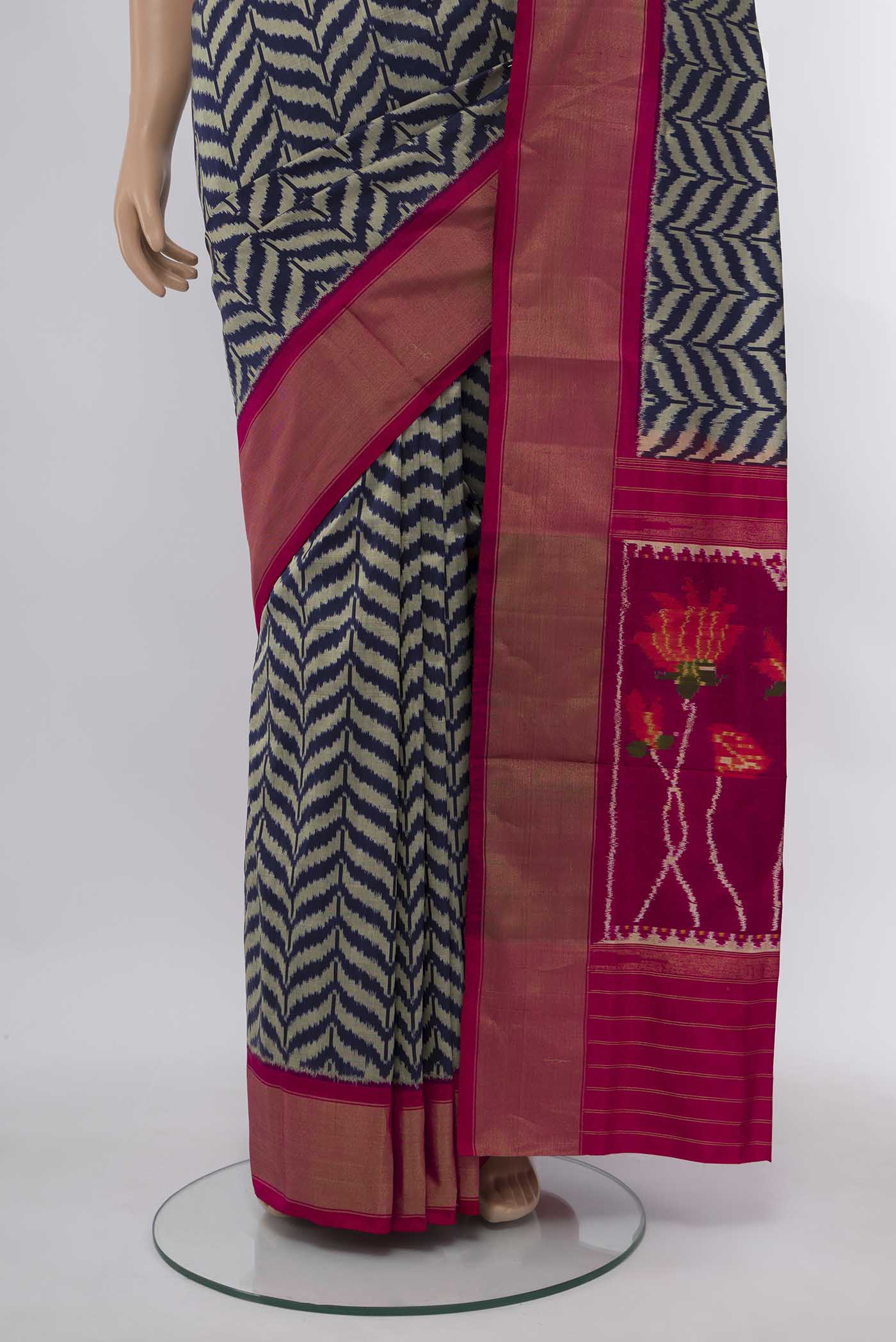 pleats pallu
