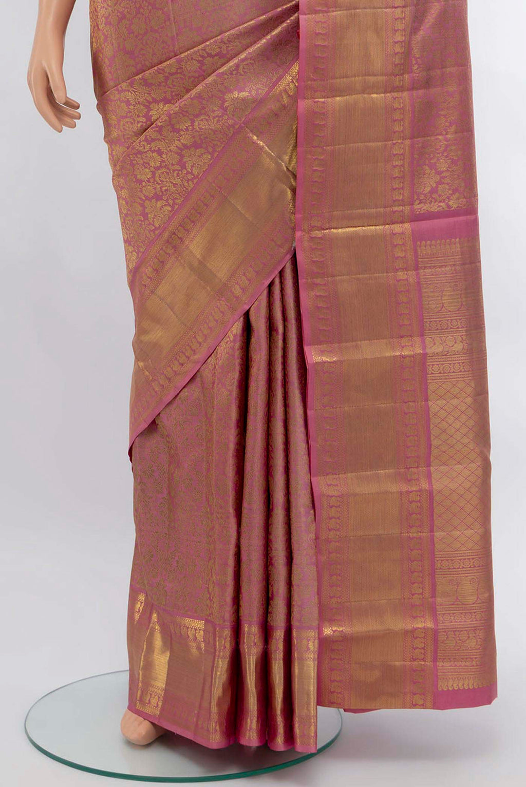 pleats pallu