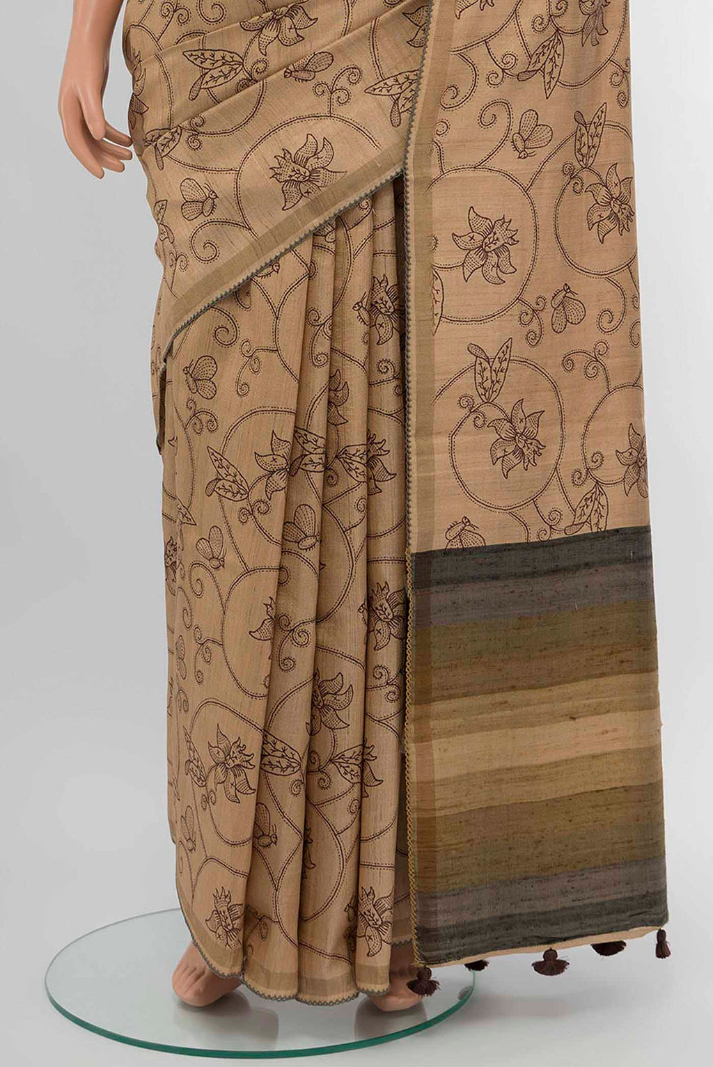 pleats pallu