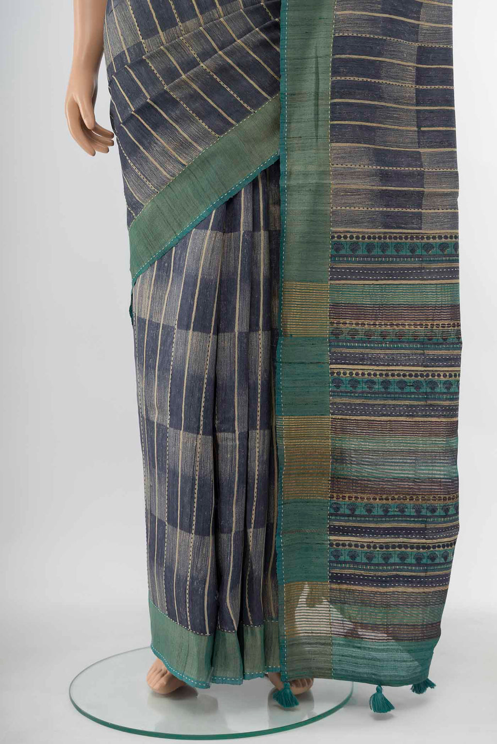 pleats pallu