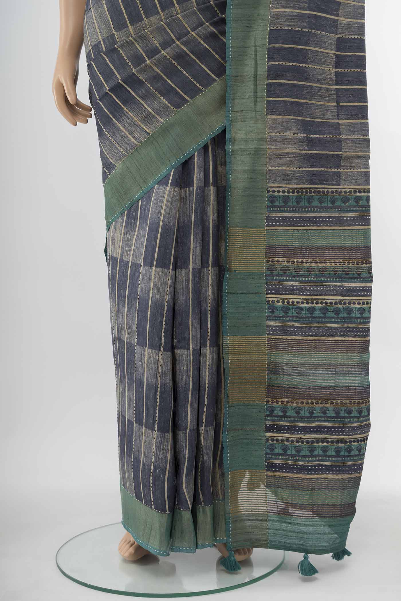 pleats pallu