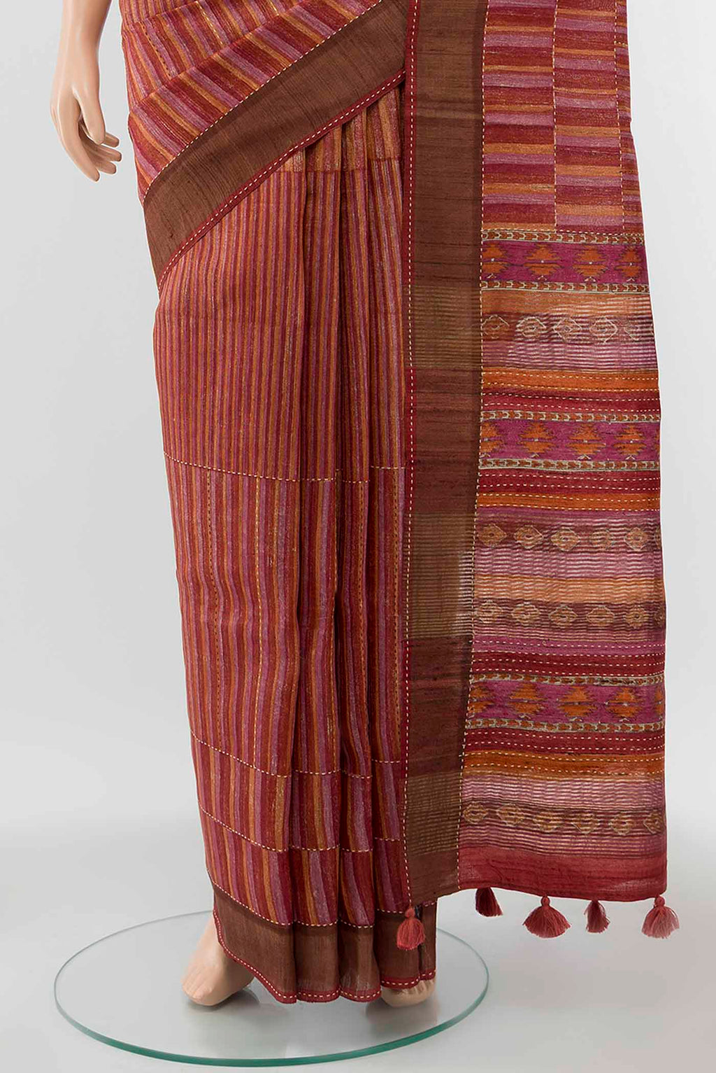 pleats pallu