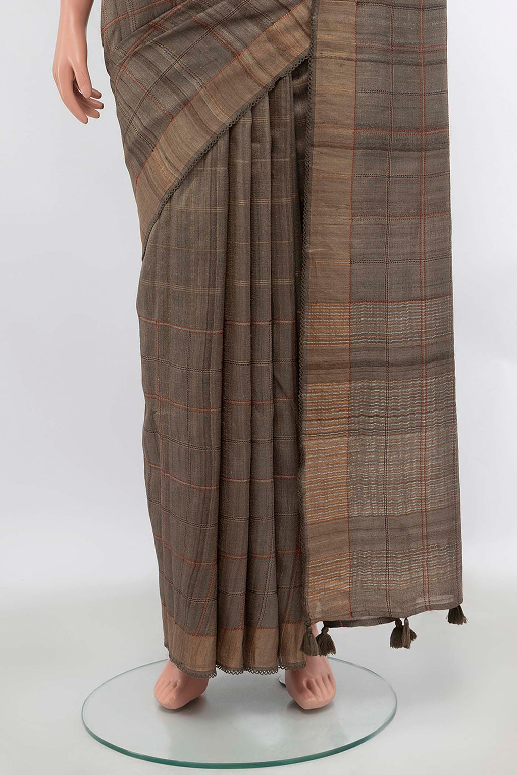 pleats pallu
