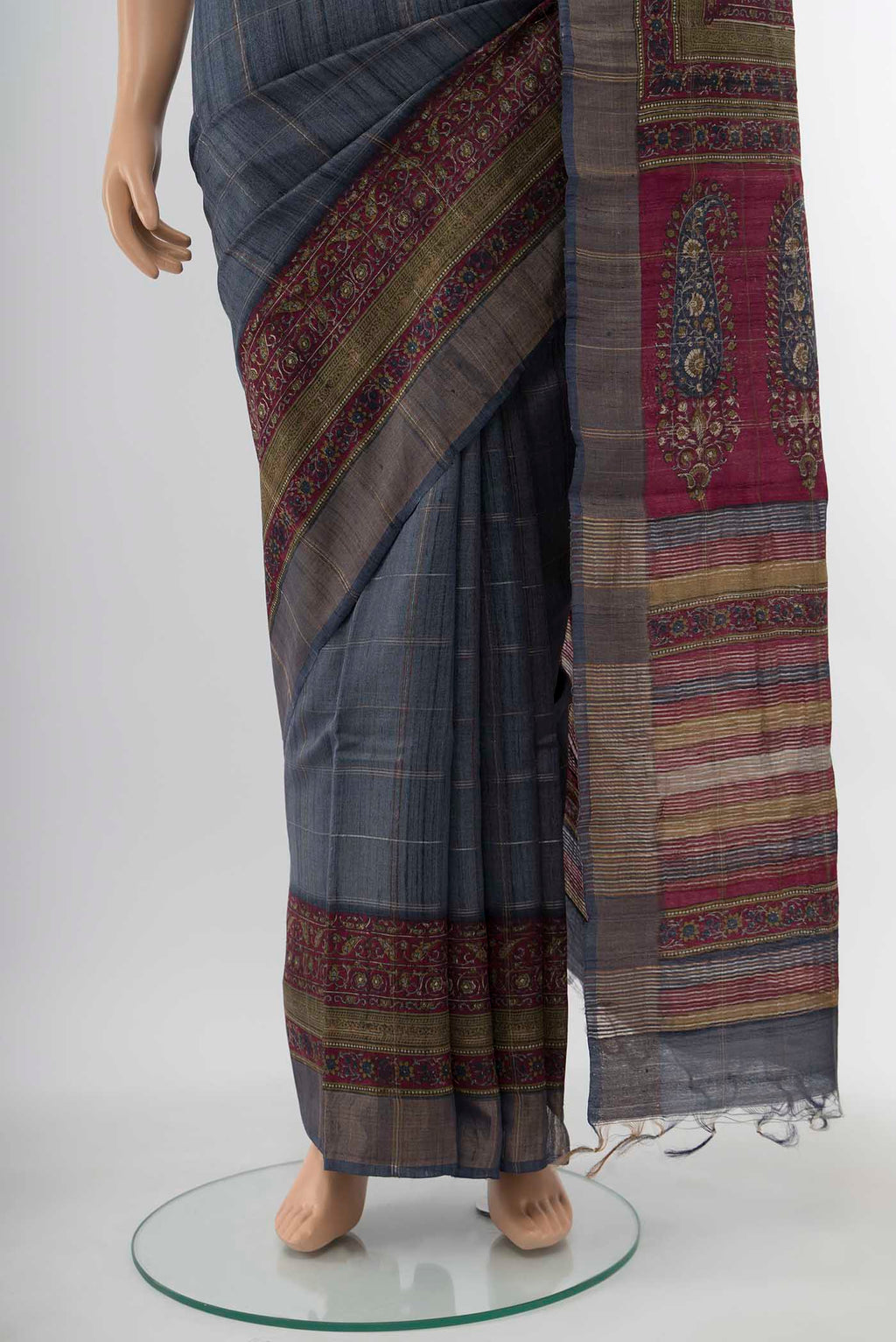 pleats pallu
