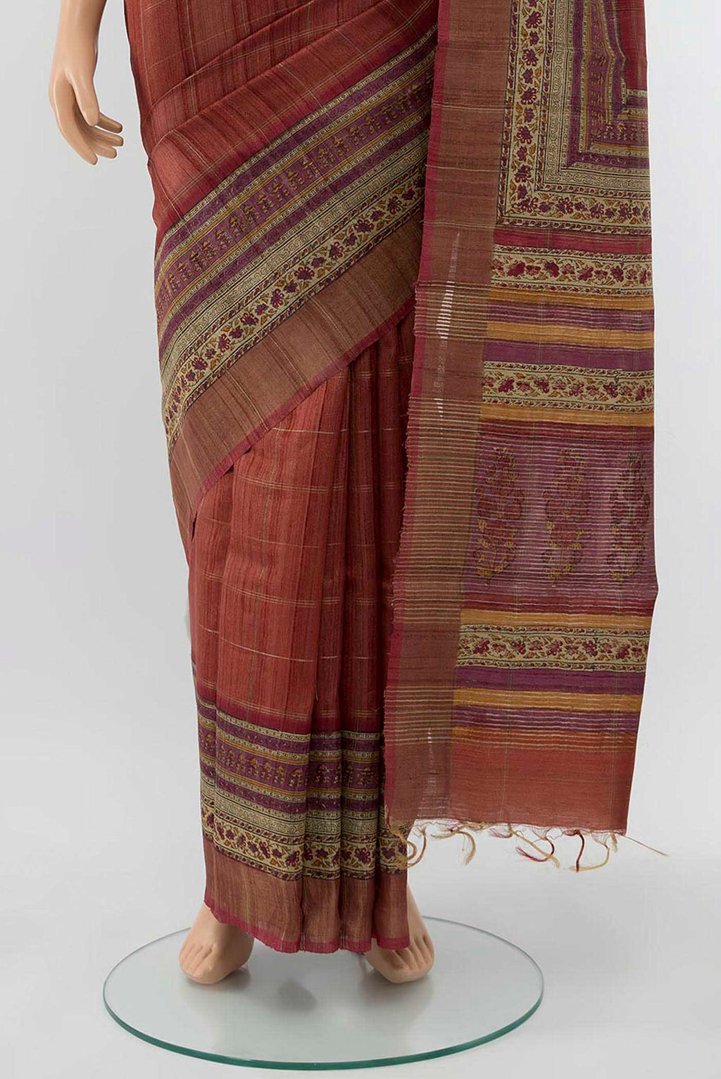 pleats pallu