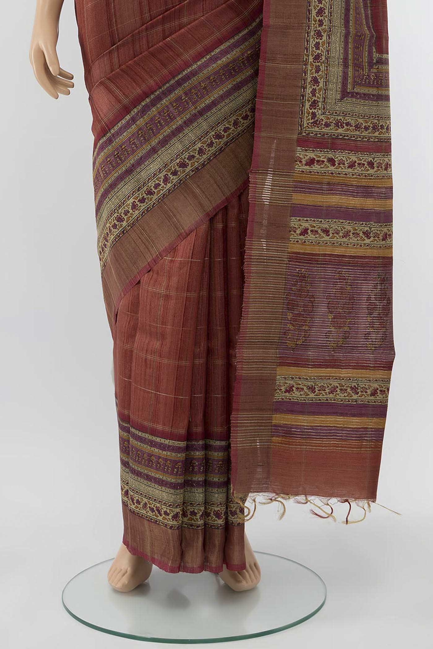 pleats pallu