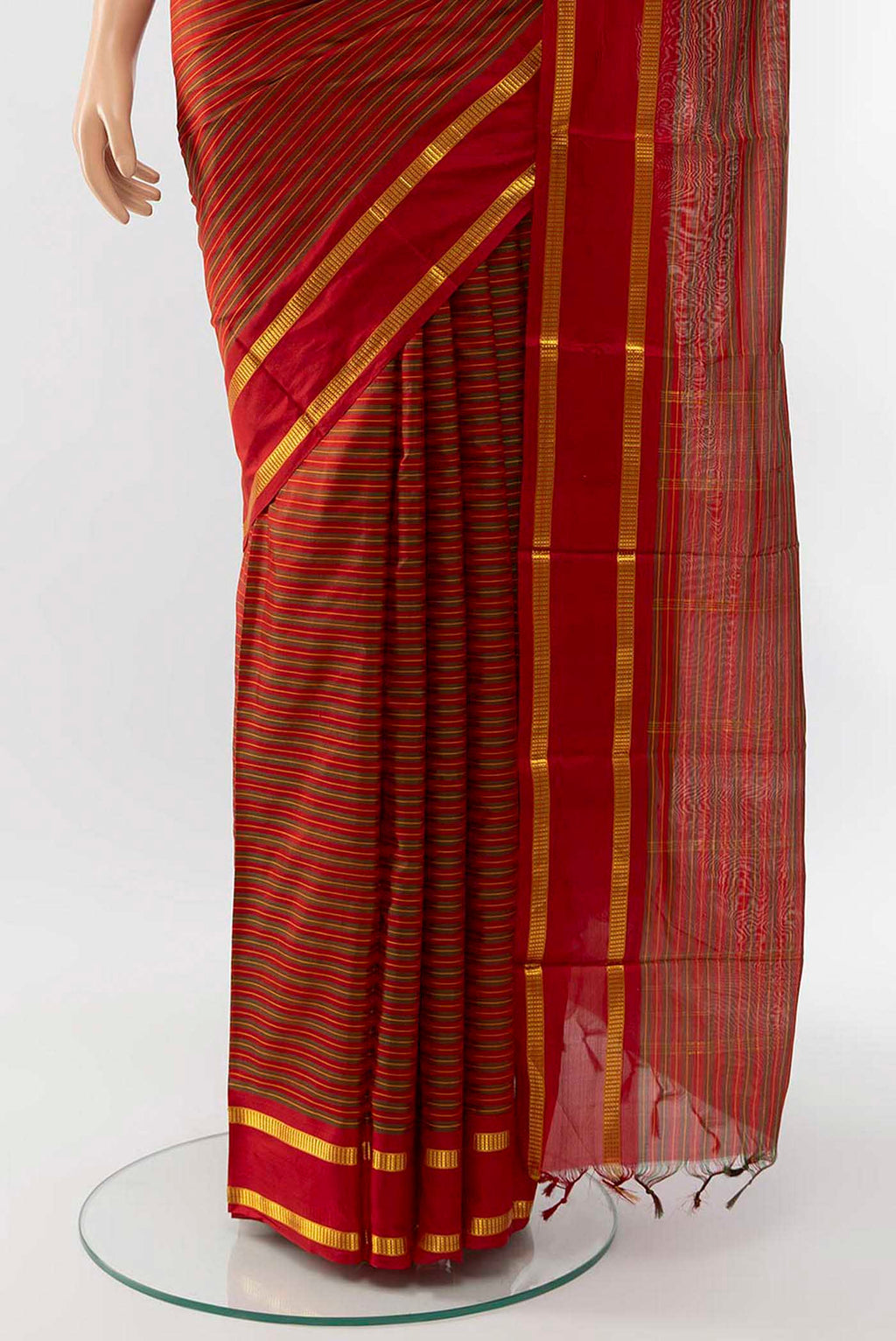 pleats pallu